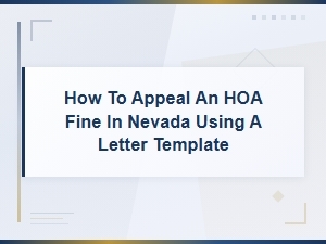 Nevada Hoa Fine Appeal Letter Template Success Guide